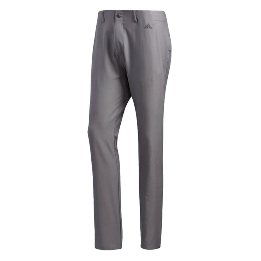 NWT! Adidas Ultimate 365 Gray 3-Stripe Tapered Golf Pants 34 x 32